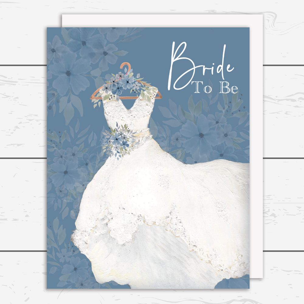 Pretty Wedding Dress Bride-to-Be Card: Expressing joy and anticipation for  her upcoming wedding – Snorty Morty Designs