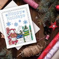 Hoppy Holidays Card