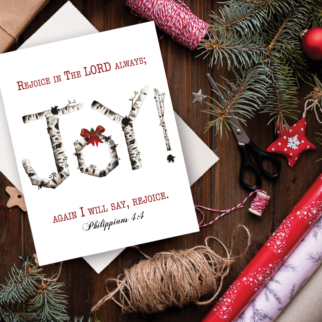 Joy Christmas Card