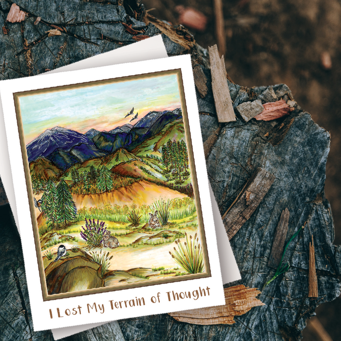 Mountain Terrain Card