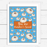 Pumpkin Special Card