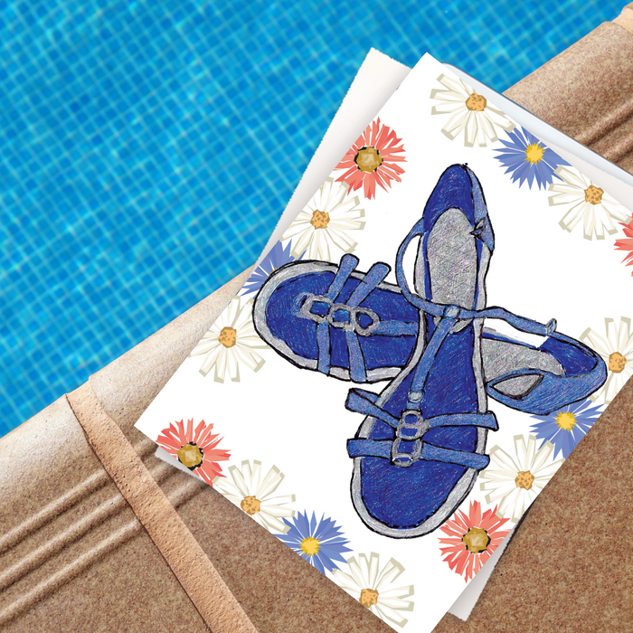 Summer Sandal Card