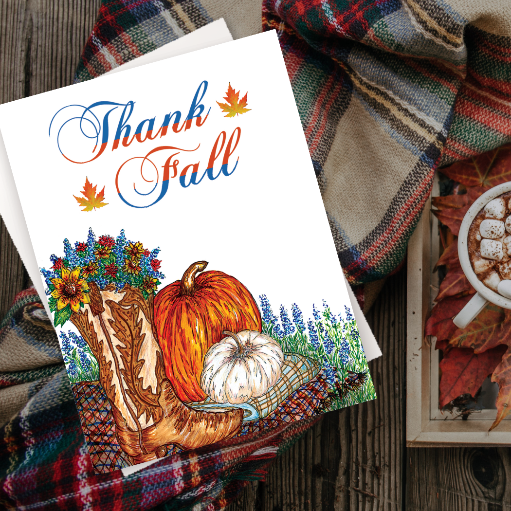 Thank-Fall Card