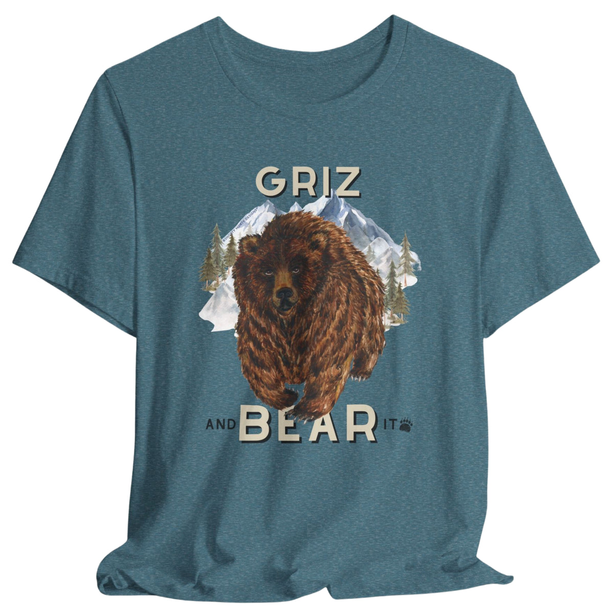 Griz and Bear It Shirt – Funny Mountain Grizzly Tee