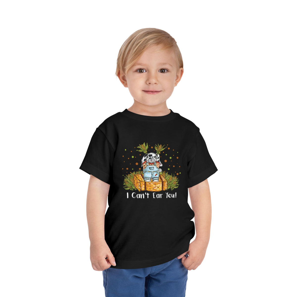 Cute Farm Bunny Toddler Tee