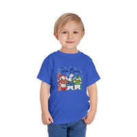 Winter Skiing Snow Bunnies Toddler Tee