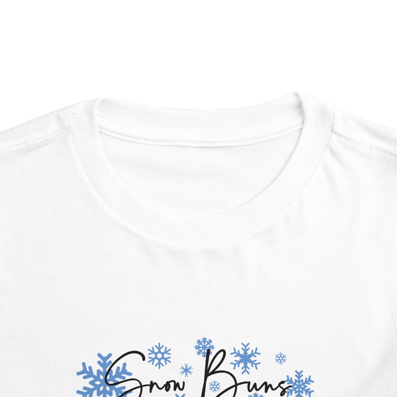 Winter Skiing Snow Bunnies Toddler Tee