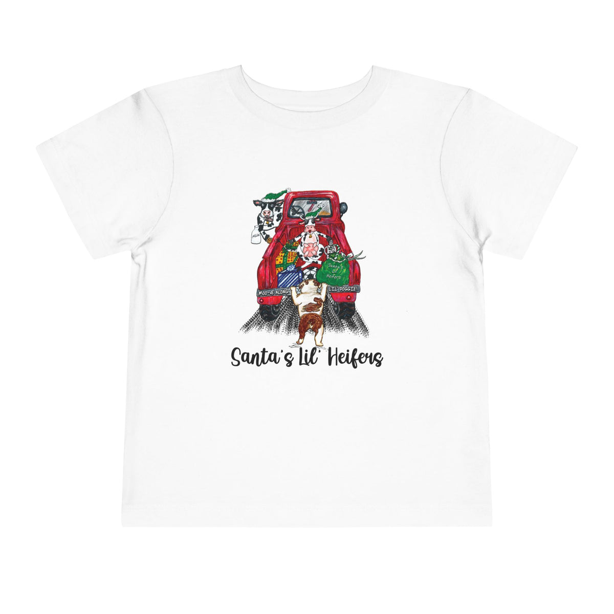 Animal Toddler Tee - Santas Helpers