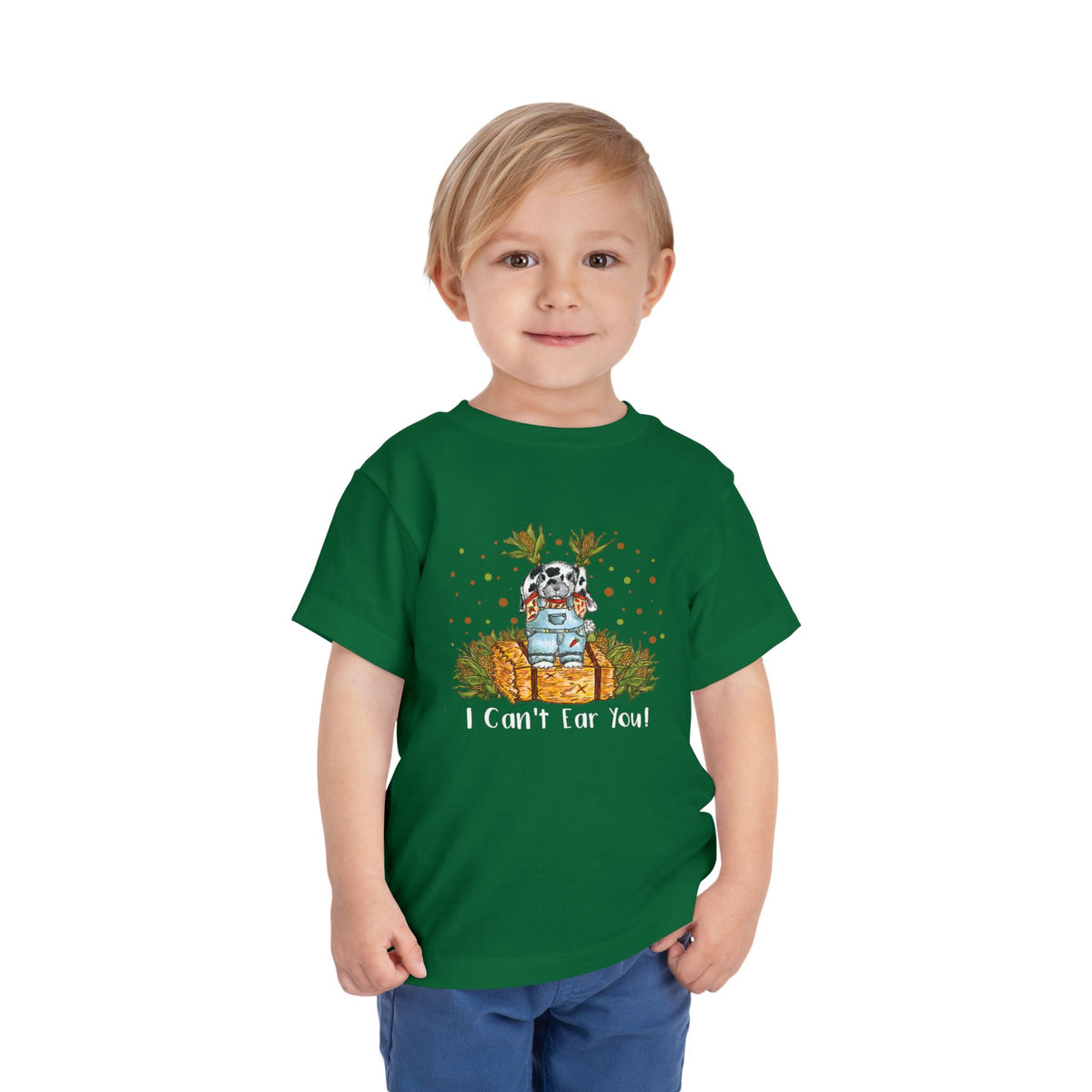 Cute Farm Bunny Toddler Tee