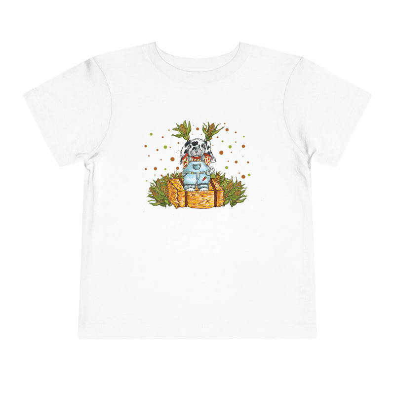 Cute Farm Bunny Toddler Tee