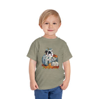 Pumpkin Special Fall Bulldog Toddler Tee