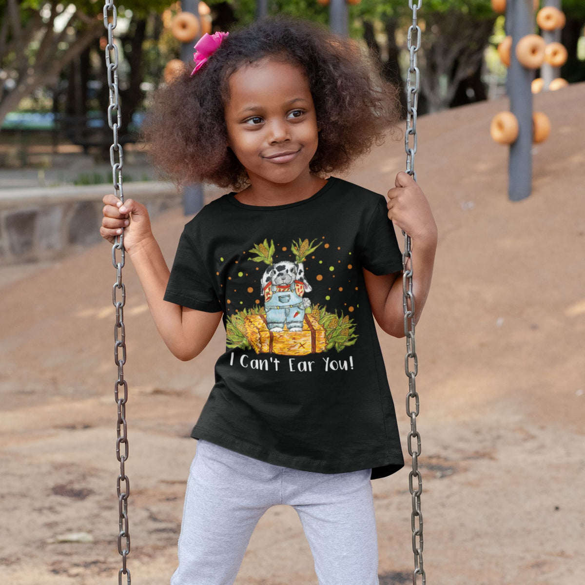 Cute Farm Bunny Toddler Tee