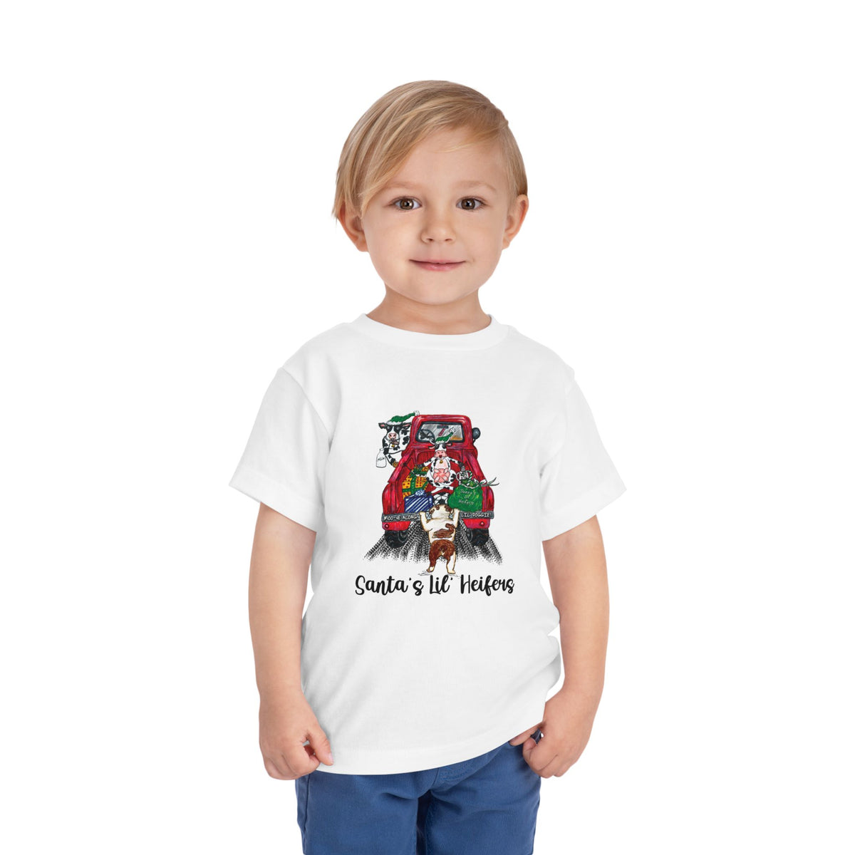 Animal Toddler Tee - Santas Helpers