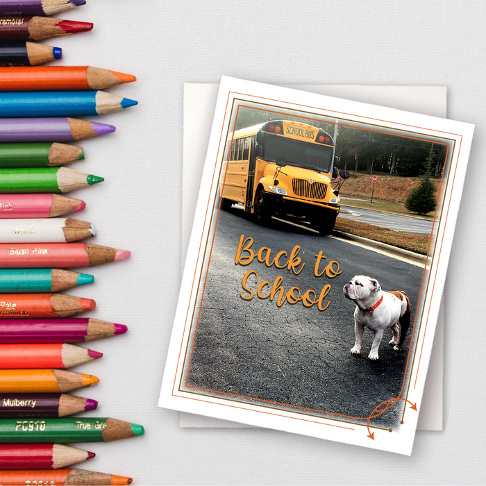 YAY-006 Back to School Card - Wholesale