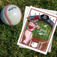 Baseball Father's Day Card