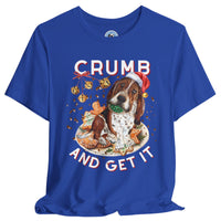 Crumb and Get It – Funny Basset Hound Christmas Cookie Shirt