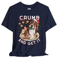 Crumb and Get It – Funny Basset Hound Christmas Cookie Shirt