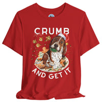 Crumb and Get It – Funny Basset Hound Christmas Cookie Shirt