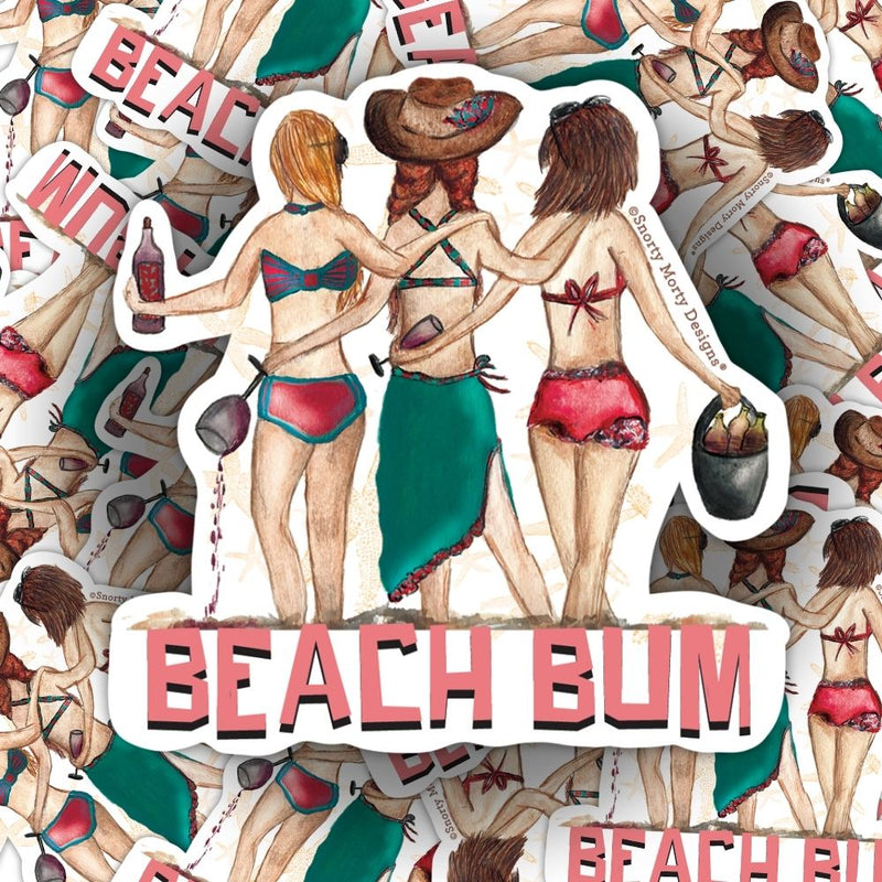 Beach Bum Sticker_02