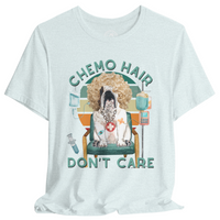 Chemo Hair Don’t Care – Funny Bulldog Cancer Support Shirt