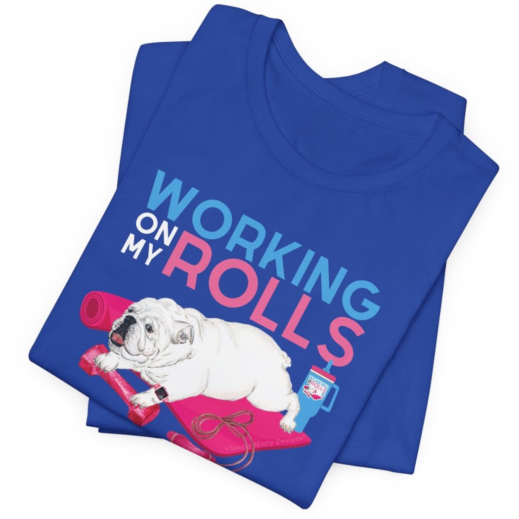 TS-002 Bulldog Workout Graphic T-Shirt - Wholesale