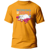 TS-002 Bulldog Workout Graphic T-Shirt - Wholesale