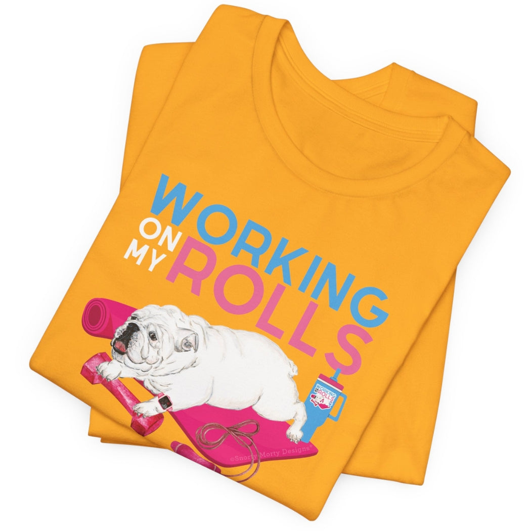 TS-002 Bulldog Workout Graphic T-Shirt - Wholesale