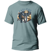 Elephant Explorer Graphic T-Shirt