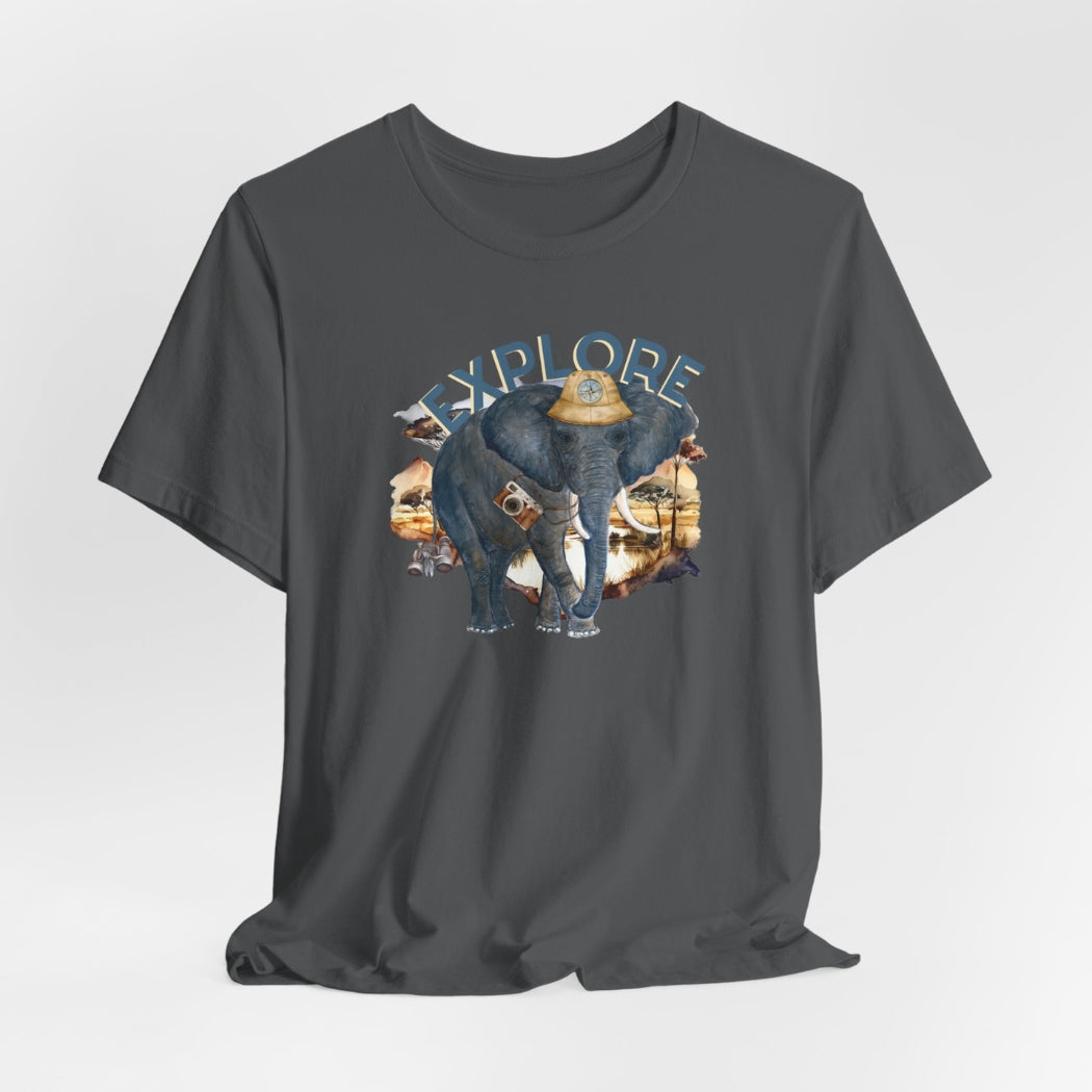 Elephant Explorer Graphic T-Shirt