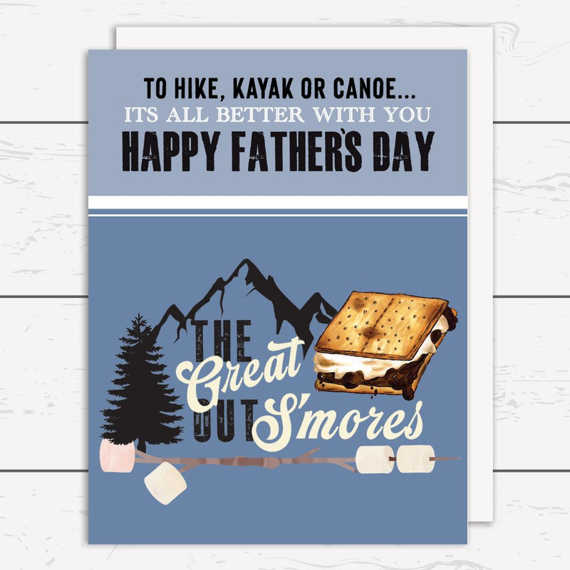 DAD-003 Father's Day Outdoor Card - Wholesale