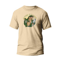 TS-003 Gator Gone Fishing Graphic T-Shirt - Wholesale