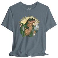 Gator Gone Fishing Shirt – Funny Alligator Nature Tee