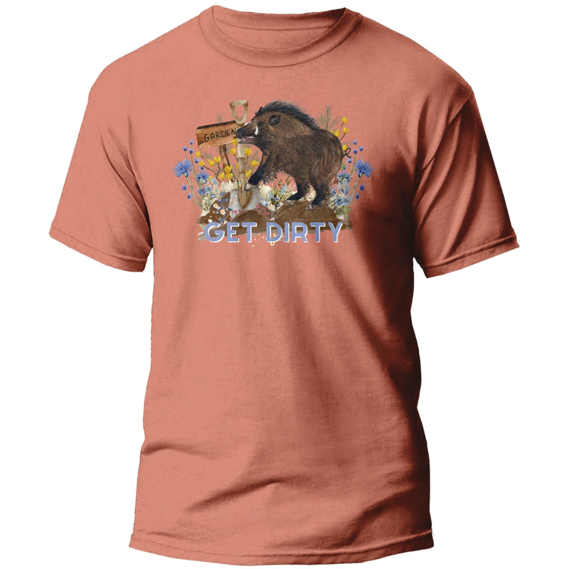 Get Dirty Garden Hog Graphic T-Shirt