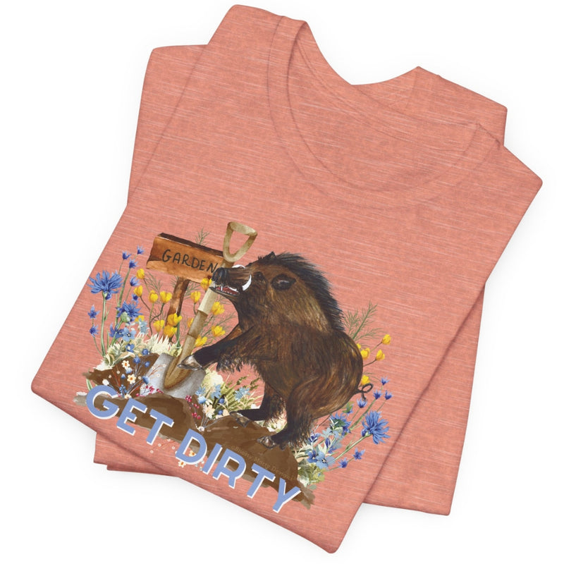 Get Dirty Garden Hog Graphic T-Shirt