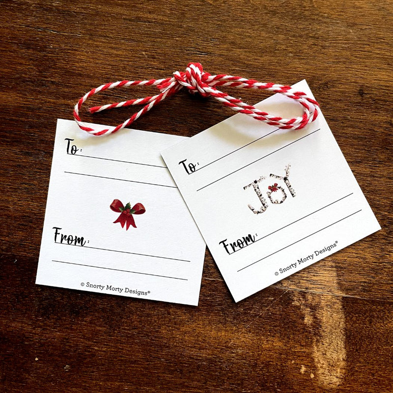 TAG-005 Gingerbread Men Christmas Gift Tags - Wholesale