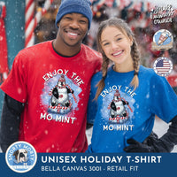 Enjoy the Mo-Mint – Funny Penguin Christmas Shirt