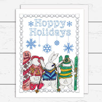 HOL-003 Hoppy Holidays Card - Wholesale