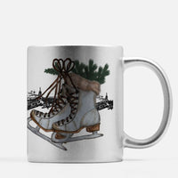 Glass Ice Skates Mug