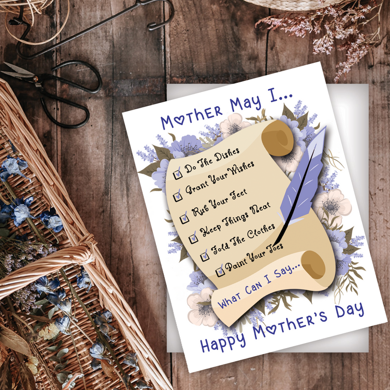 MOM-001 Mother May I Card - Wholesale