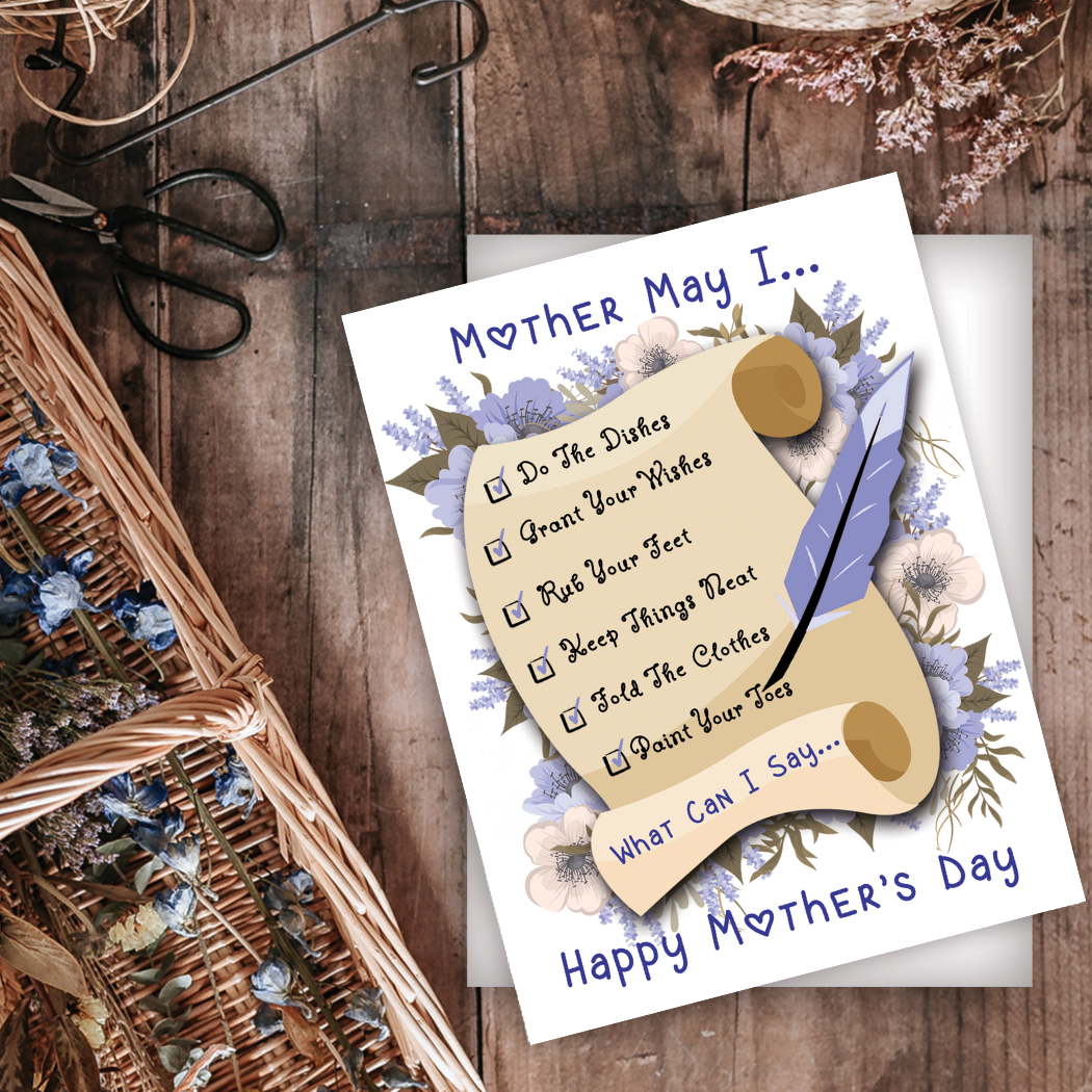 MOM-001 Mother May I Card - Wholesale