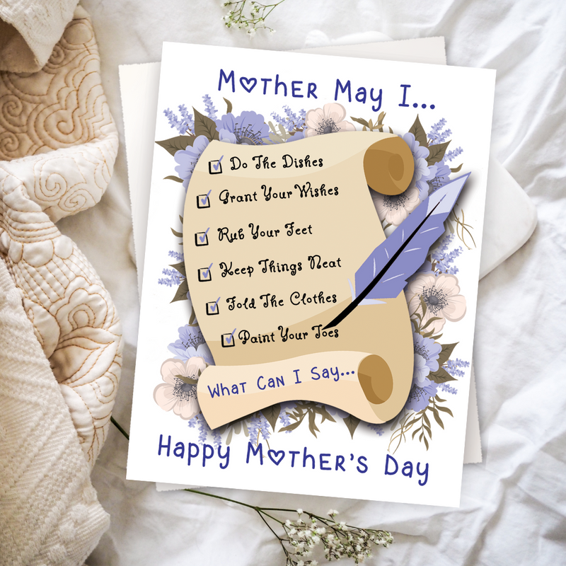 MOM-001 Mother May I Card - Wholesale