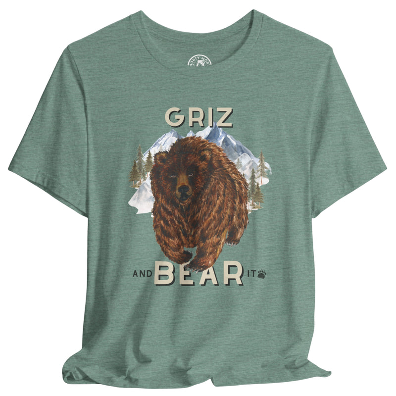 Griz and Bear It Shirt – Funny Mountain Grizzly Tee