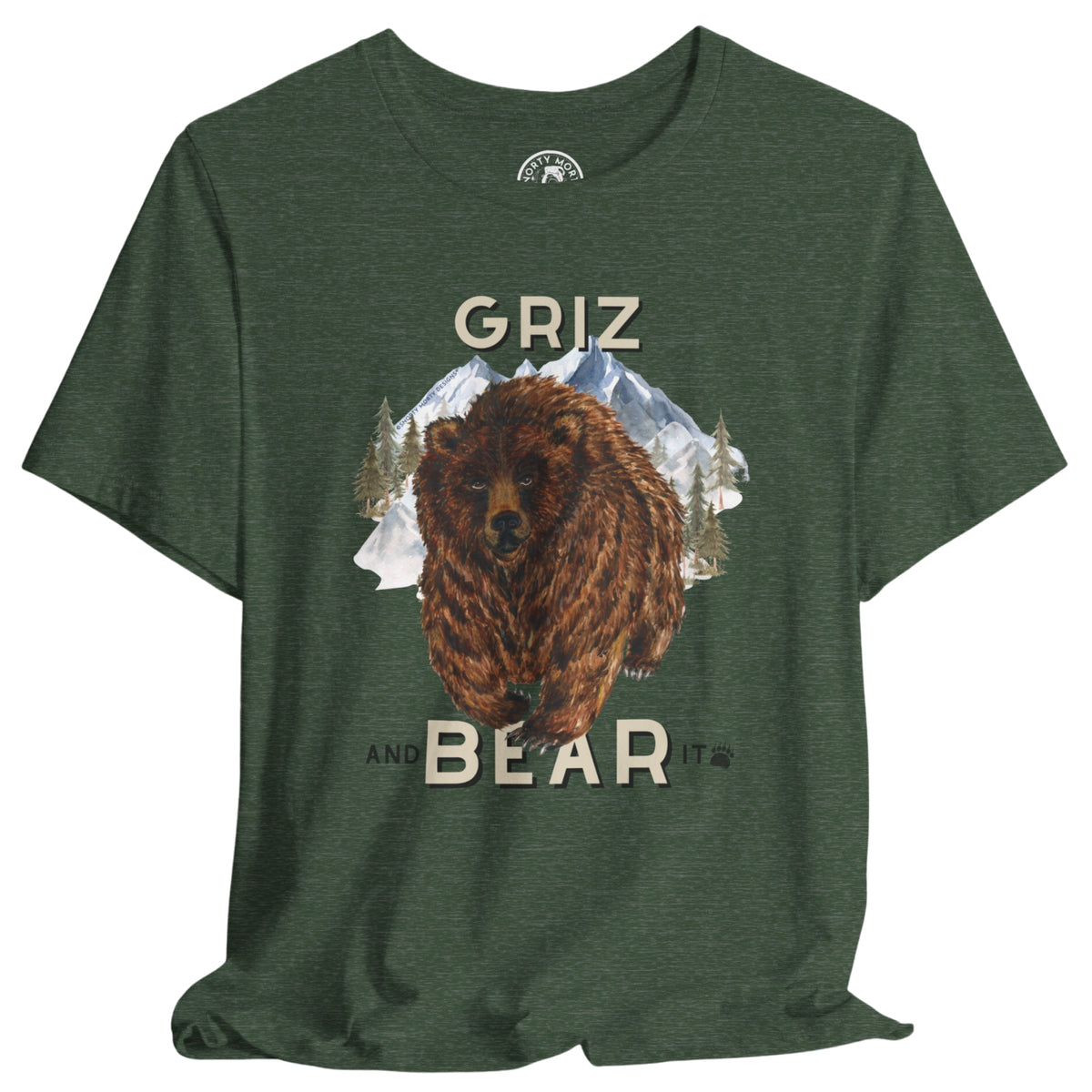 Griz and Bear It Shirt – Funny Mountain Grizzly Tee