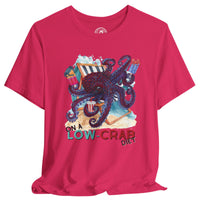 Low-Crab Diet – Funny Octopus Beach Shirt