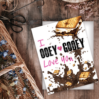 LOV-008 Ooey Gooey Love Card - Wholesale