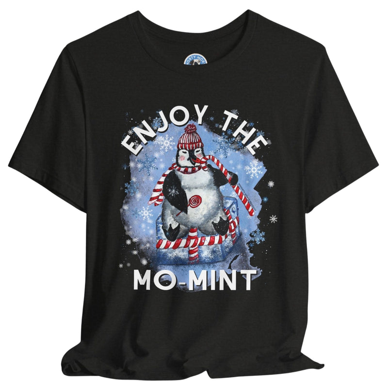 Enjoy the Mo-Mint – Funny Penguin Christmas Shirt