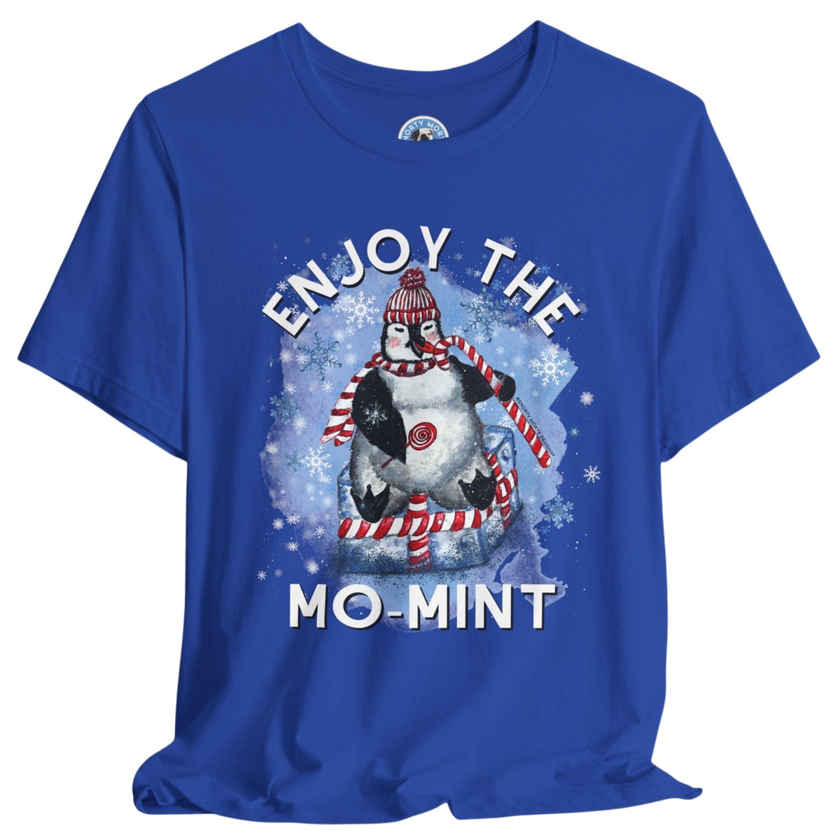 Enjoy the Mo-Mint – Funny Penguin Christmas Shirt