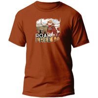 Roam Free Longhorn Graphic T-Shirt