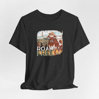 TS-001 Roam Free Longhorn Graphic T-Shirt - Wholesale