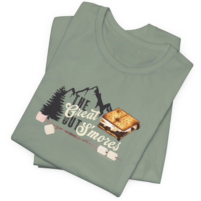 TS-009 S'mores Outdoors Graphic T-Shirt - Wholesale